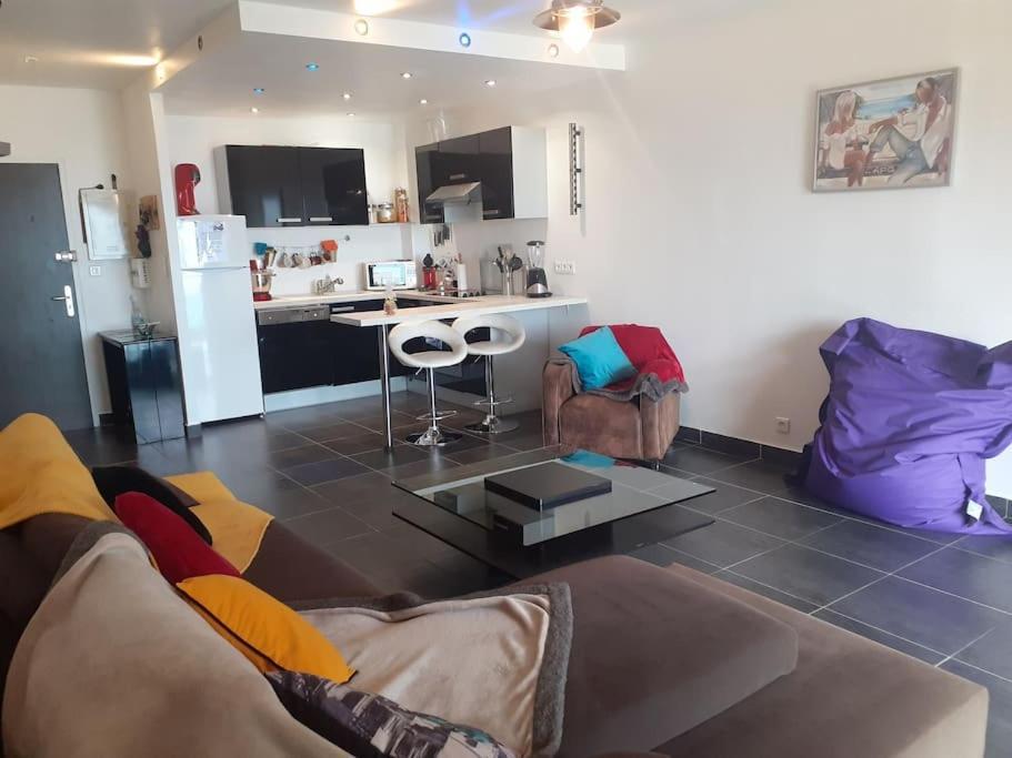 Appartement Vue Mer Avec Parking Ajaccio  Esterno foto